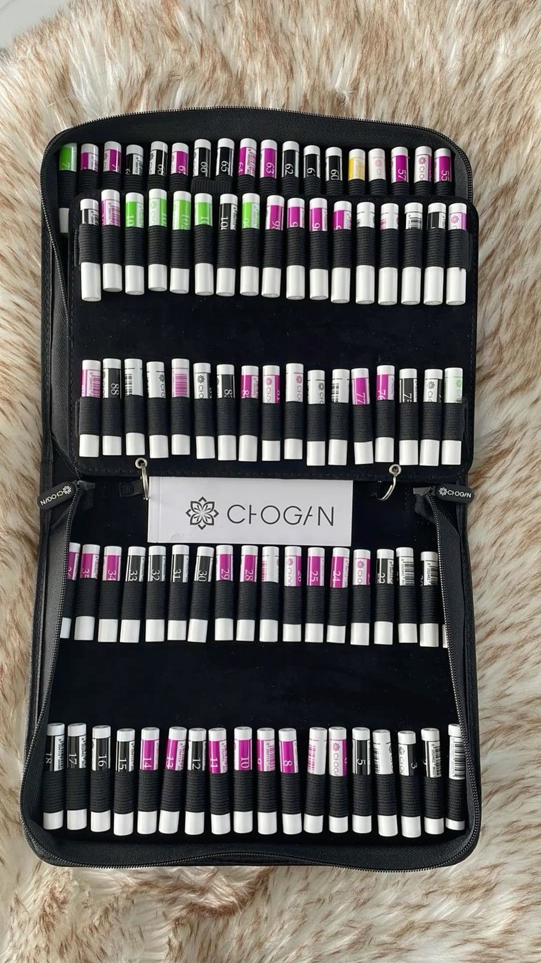 Chogan Duftproben-Koffer mit \u00fcber 100 D\u00fcften